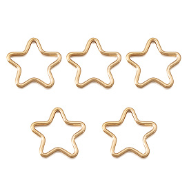 Настоящие 14 k позолоченные латунные кольца