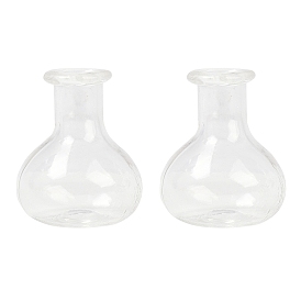 Прозрачные контейнеры для стеклянных шариков, вазы формы