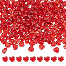 200 бусины из искусственного нефрита, сердце