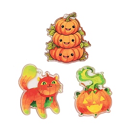 Halloween Theme Opaque Acrylic Pendants