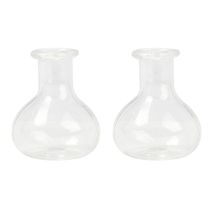 Прозрачные контейнеры для стеклянных шариков, вазы формы