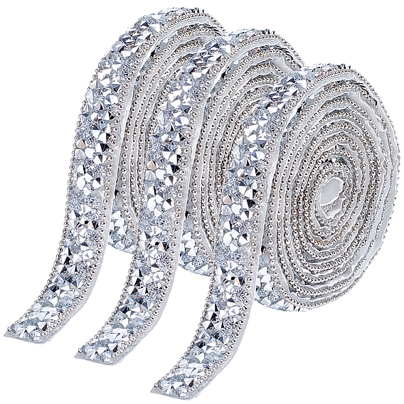 Отделка бусинами из смоляных стразов, Лента для исправления утюгом с клейкой обратной стороной, для поделок искусства, шитье