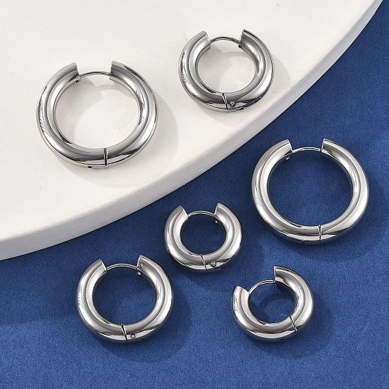 Серьги из 201 нержавеющей стали, с 304 штифтов из нержавеющей стали