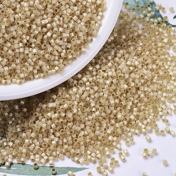 Бусины miyuki delica, цилиндр, японский бисер, 11/0