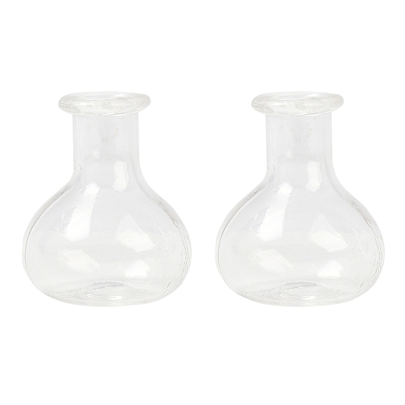 Прозрачные контейнеры для стеклянных шариков, вазы формы