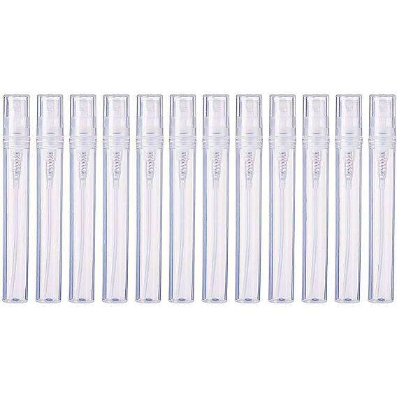 Прозрачные бутылки с воздушным распылением для путешествий, прозрачные