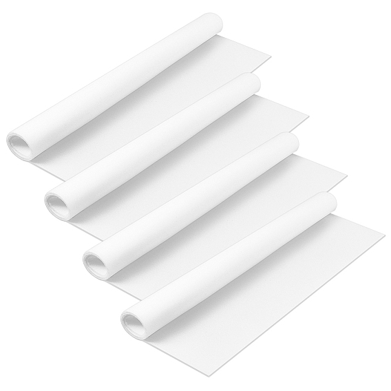 4pièces de tissu éponge carré, pour sous-vêtements coussinet de poitrine soutien-gorge coussinet de bonnet brut, bricolage couture