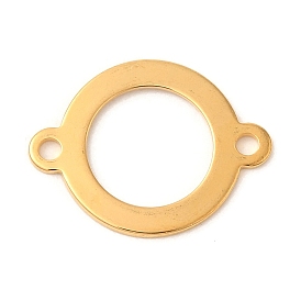 Ion Plating(IP) 304 Stainless Steel Ring Links Connector Charms