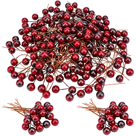 200шт. пластиковые имитации ягод, симуляция фруктов, для украшения дома к Рождеству