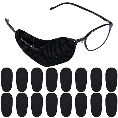 18шт очки повязка на глаз, многоразовая ленивая повязка на глаз при косоглазии амблиопии