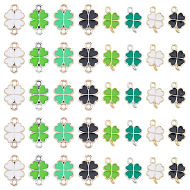 Набор для изготовления ювелирных изделий своими руками, включая подвески из сплава эмали и пластиковые подвески ccb, клевер