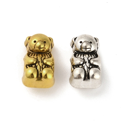 Сплавочные овальные бусины тибетского стиля , без кадмия и без свинца, свинья