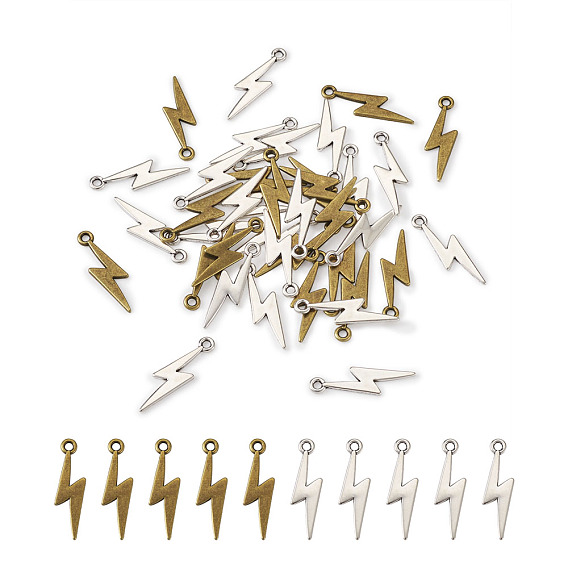 Сплавочные подвески тибетского стиля, для изготовления ювелирных изделий, форма вспышки