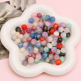 10Pcs Resin Beads, Rondelle