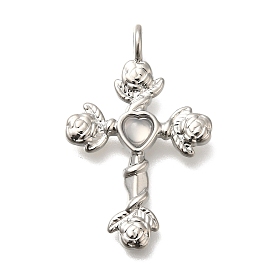 Alloy Pendants, Cross Charms