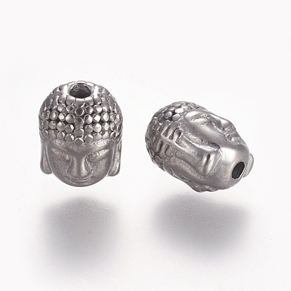 Stainless Steel Beads, Buddha