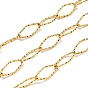 304 Stainless Steel Rhombus Link Chains, Soldered, with Spool