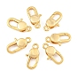 SHEGRACE Brass Lobster Claw Clasps, Long-Lasting Plated, Cadmium Free & Nickel Free & Lead Free