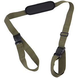 Ремешок для пляжного кресла из полиэстера и помпона, для переноски складных стульев, рюкзаков, кемпинговых стульев