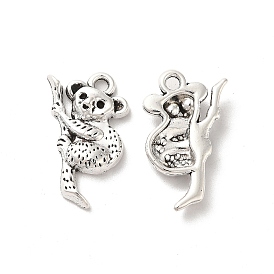 Сплавочные подвески тибетского стиля, коала очарование