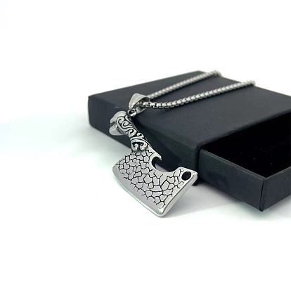 Ожерелья из нержавеющей стали в форме ножа для мужчин и женщин