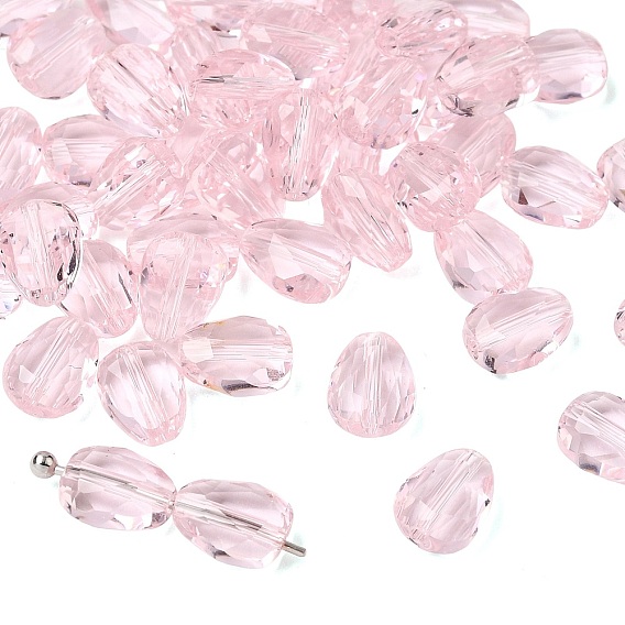 К 9 стекло, к 9 стекло, имитация Австрийские кристаллические шарики, класс AAA, граненые, капля