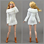 Woolen Doll Sweater Dress, Doll Clothes Outfits, Fit for American Girl Dolls