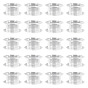20Pcs Plastic Sewing Thread Spool, Empty Bobbins, for Embroidery and Sewing Machines