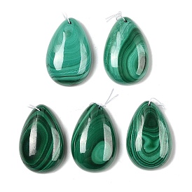 Природного малахита подвески, подвески в виде капель