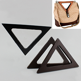 Wood Bag Handle, Triangle-shaped, Bag Replacement Accessories