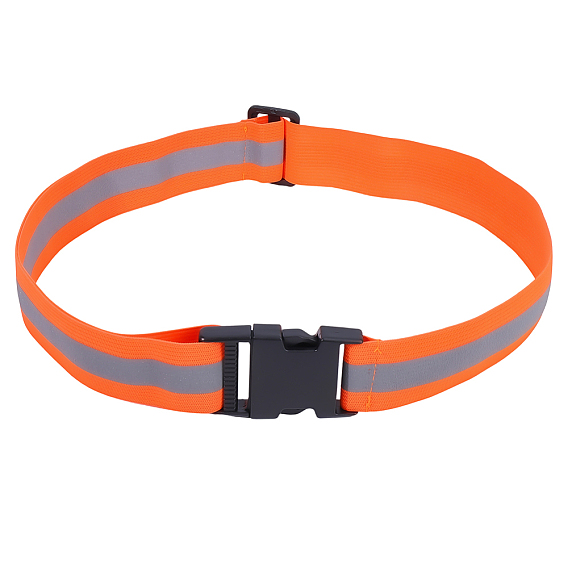 1 Светоотражающие эластичные полиэстеровые пояса, предупреждающие знаки о ночной езде