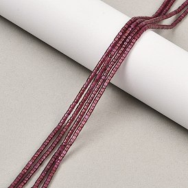 Гранат природный бисер нитей, диск, Heishi бусы