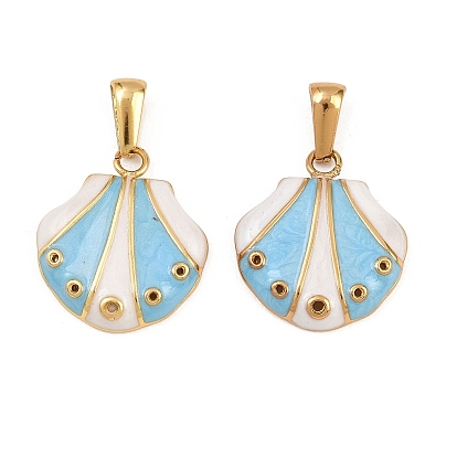 304 нержавеющей стальной эмали подвески, формы раковины, золотые