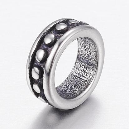 304 Stainless Steel Beads, Ring