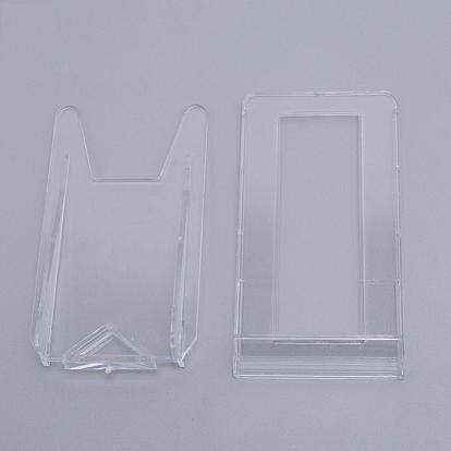 Adjustable Transparent Acrylic Business Card Holder, Photo Stand