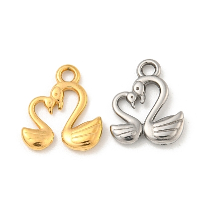 Ионное покрытие (ip) 304 подвески из нержавеющей стали, лебедь прелести