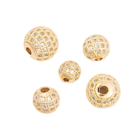 Ионное покрытие (ip) бусины из кубического циркония