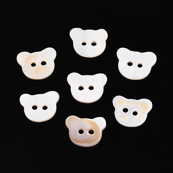 Кнопки пресноводных оболочки, 2-луночное, медведь