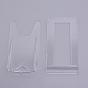 Adjustable Transparent Acrylic Business Card Holder, Photo Stand