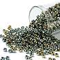 Круглые бусины тохо, японский бисер, никелирование