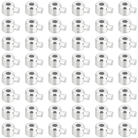 100 шт. латунные обжимные бусины, долговечный, колонка