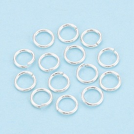 925 Sterling Silber offene Biegeringe, Runde