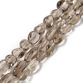 Природный дымчатый кварц нитей бисера, самородки, упавший камень