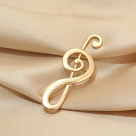 Alloy Brooches, Musical Note Pins
