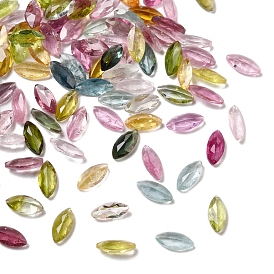 Граненые кабошоны из натурального турмалина, назад назад, лошадиный глаз 