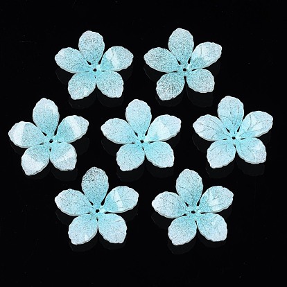 Des perles en plastique, fleur