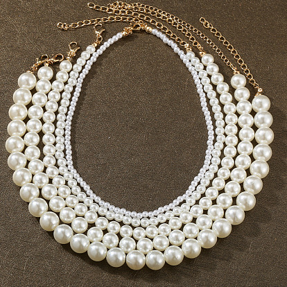 Vintage Pearl Necklace - Simple, Elegant, Fashionable Pearl Necklace for Women.