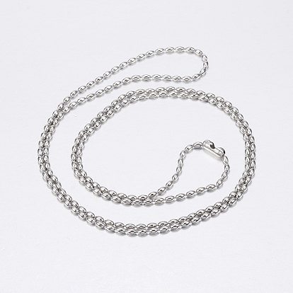 304 collares de acero inoxidable, collares de cuentas, arroz