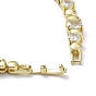 Brass Micro Pave Cubic Zirconia Chain Necklaces