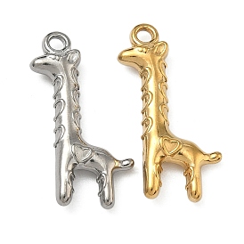 304 подвески из нержавеющей стали, очарование жирафа